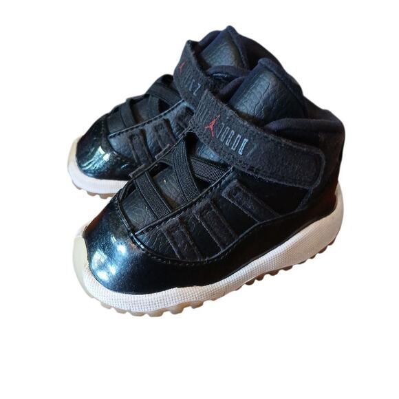 Nike Air Jordan 11 Retro 378040-002 Infant Toddler 4C Sneakers Baby Shoes - Picture 1 of 5